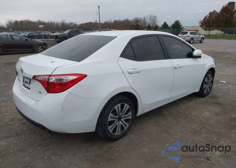 2014 Toyota Corolla Le из США, поврежденный, VIN 2T1BURHE1EC034849